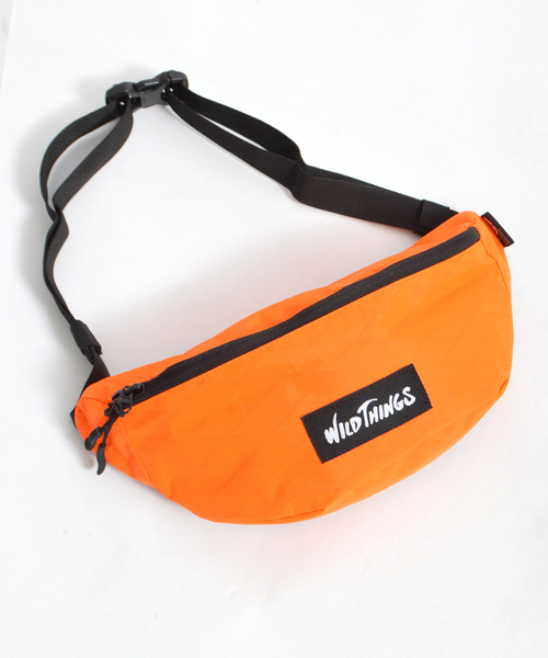 WILD THINGS（ワイルドシングス）の「WILDTHINGS / ワイルドシングス 2Wey Body bag（ボディバッグ/ウエストポーチ・メンズ・ホワイト/ブラック/ベージュ/カモフラージュ/パープル/マルチ/オレンジ/ターコイズブルー・FREE）」の20枚目の写真