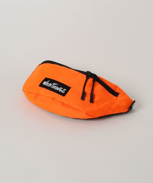 WILD THINGS（ワイルドシングス）の「WILDTHINGS / ワイルドシングス 2Wey Body bag（ボディバッグ/ウエストポーチ・メンズ・ホワイト/ブラック/ベージュ/カモフラージュ/パープル/マルチ/オレンジ/ターコイズブルー・FREE）」の10枚目の写真