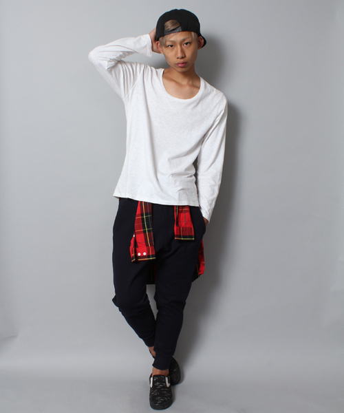 WEGO（ウィゴー）の「WEGO/スウェットリブパンツ（その他パンツ・メンズ・ブラック/杢グレー/ネイビー・MEDIUM/LARGE）」の16枚目の写真