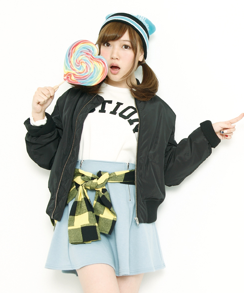 WEGO(ウィゴー)の「WEGO/MA-1ブルゾン(ブルゾン・レディース・ブラック/カーキ/ネイビー・FREE)」の18枚目の写真