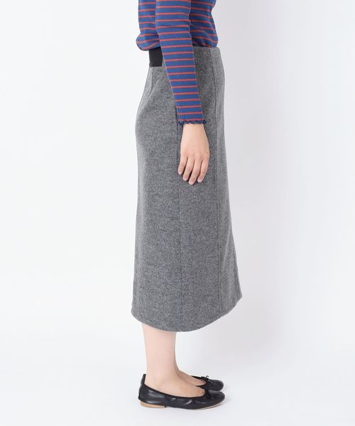 liflattie ships(リフラティ シップス)の「liflattie ships:ジャージーキリカエスカート◇(スカート・レディース・ダークグレー/ネイビー・SMALL/MEDIUM/LARGE)」の5枚目の写真