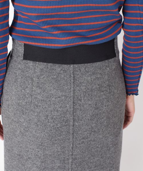 liflattie ships(リフラティ シップス)の「liflattie ships:ジャージーキリカエスカート◇(スカート・レディース・ダークグレー/ネイビー・SMALL/MEDIUM/LARGE)」の11枚目の写真