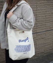 【KANGOL/カンゴール】 キャンバス プリント サコッシュ