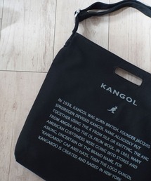 【KANGOL/カンゴール】 キャンバス プリント サコッシュ