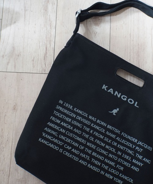 KANGOL（カンゴール）の「【KANGOL/カンゴール】 キャンバス プリント サコッシュ（ショルダーバッグ・メンズ・ホワイト/ホワイト系その他/ホワイト系その他2/ホワイト系その他3/ホワイト系その他5/ホワイト系その他4/ブラック/ホワイト×ブラック/ブラック系その他/ホワイト×ピンク/ホワイト系その他6/ホワイト系その他7/ブラック系その他2/ブラック系その他3/ブラック系その他4/ブラック系その他5/その他/その他2/その他3/ホワイト×ライム/ホワイト×ホワイト/その他4/その他5/ホワイト×レッド/ベージュ/ブラック系その他6/ネイビー/オフホワイト/ホワイト×ネイビー/その他7/その他6/ブラック系その他7/ブラック×ホワイト・FREE）」の20枚目の写真