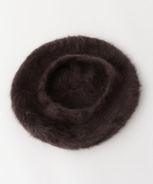 BEAUTY&YOUTH UNITED ARROWS（ビューティーアンドユースユナイテッドアローズ）の「BY ソリッドシャギーベレー ◆（ハンチング/ベレー帽・レディース・オフホワイト/ダークブラウン/モカ/オリーブ・FREE）」の17枚目の写真