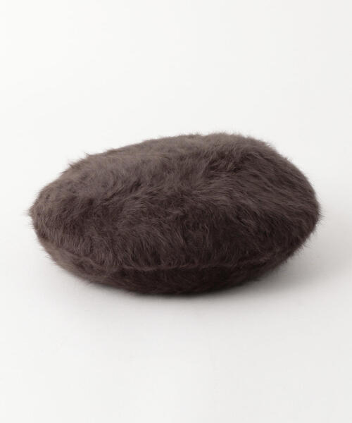 BEAUTY&YOUTH UNITED ARROWS（ビューティーアンドユースユナイテッドアローズ）の「BY ソリッドシャギーベレー ◆（ハンチング/ベレー帽・レディース・オフホワイト/ダークブラウン/モカ/オリーブ・FREE）」の18枚目の写真