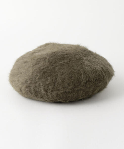 BEAUTY&YOUTH UNITED ARROWS（ビューティーアンドユースユナイテッドアローズ）の「BY ソリッドシャギーベレー ◆（ハンチング/ベレー帽・レディース・オフホワイト/ダークブラウン/モカ/オリーブ・FREE）」の5枚目の写真