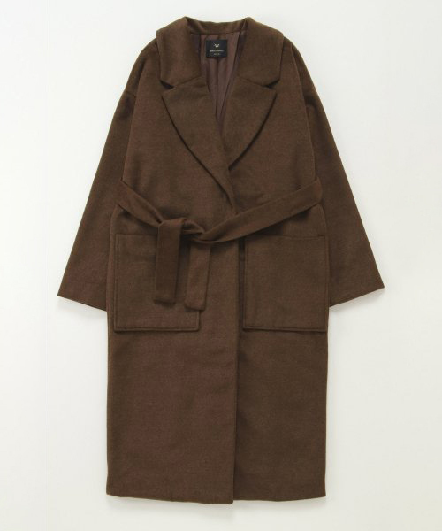 VENCEEXCHANGE（ヴァンスエクスチェンジ）の「チェスターアソートコート（チェスターコート・レディース・ベージュ/ブラウン/グレー・M）」の2枚目の写真