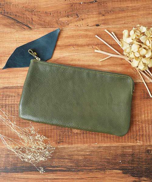 Add+�i�A�b�h�j�́u��Add+ TOCHIGI LEATHER���J�[�h�}���`�|�[�`�iL�j�Ȗ؃��U�[ �{�v��MADE IN JAPAN���i�|�[�`�j�v�b�_�[�N�O���[��