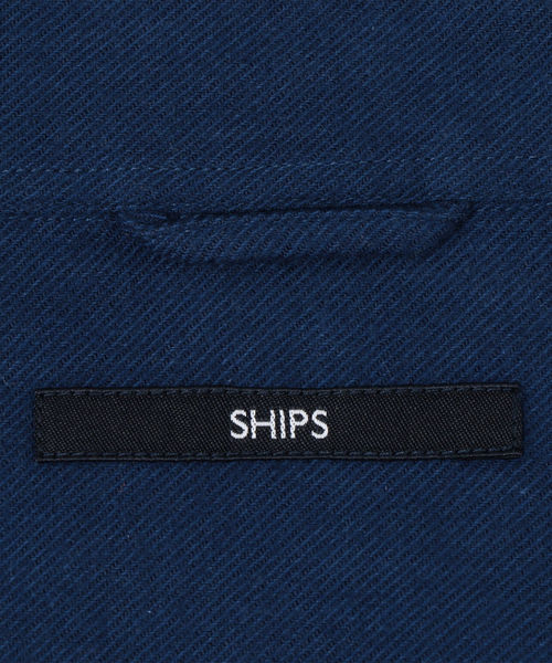 SHIPS（シップス）の「SC: ツイル セミワイド ソリッド ネルシャツ（シャツ/ブラウス・メンズ・ライトブルー/ネイビー/グレー・SMALL/MEDIUM/LARGE/X-LARGE）」の16枚目の写真