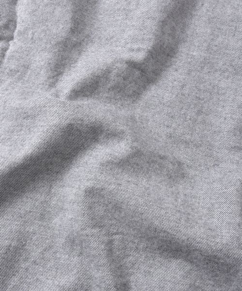 SHIPS（シップス）の「SC: ツイル セミワイド ソリッド ネルシャツ（シャツ/ブラウス・メンズ・ライトブルー/ネイビー/グレー・SMALL/MEDIUM/LARGE/X-LARGE）」の14枚目の写真