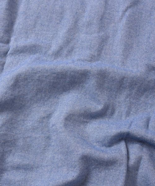 SHIPS（シップス）の「SC: ツイル セミワイド ソリッド ネルシャツ（シャツ/ブラウス・メンズ・ライトブルー/ネイビー/グレー・SMALL/MEDIUM/LARGE/X-LARGE）」の17枚目の写真