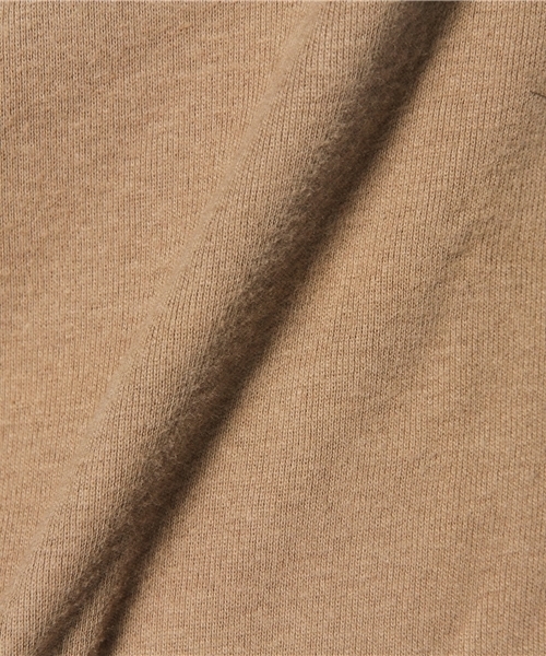 WEGO（ウィゴー）の「WEGO/フライスVネック5分袖カットソー（Tシャツ/カットソー・メンズ・ブラウン・SMALL/LARGE）」の7枚目の写真