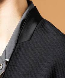 ユナイテッドトウキョウ リバースノーカラージャケット ブラック レザー切り替え MENS】新着アイテム: (並び順：新着順)｜UNITED TOKYO ONLINE STORE