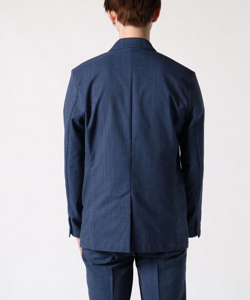 three dots(スリードッツ)の「クールマックス ジャケット(テーラードジャケット・メンズ・ブルー・SMALL/MEDIUM/LARGE)」の4枚目の写真