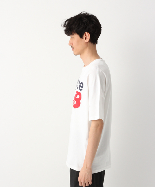 NEW BALANCE（ニューバランス）の「New BalanceクロスオーバーTEE/Mens【一部店舗限定】/809552（Tシャツ/カットソー・メンズ・ホワイト/ブラック・SMALL/MEDIUM/LARGE）」の11枚目の写真