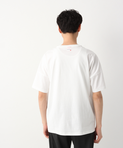 NEW BALANCE（ニューバランス）の「New BalanceクロスオーバーTEE/Mens【一部店舗限定】/809552（Tシャツ/カットソー・メンズ・ホワイト/ブラック・SMALL/MEDIUM/LARGE）」の9枚目の写真