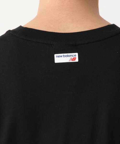 NEW BALANCE（ニューバランス）の「New BalanceクロスオーバーTEE/Mens【一部店舗限定】/809552（Tシャツ/カットソー・メンズ・ホワイト/ブラック・SMALL/MEDIUM/LARGE）」の3枚目の写真