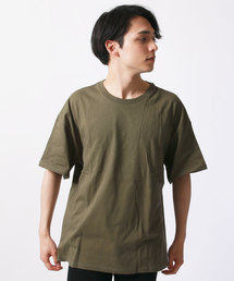 無地BIG5分Tシャツ