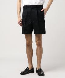 JACQUARD DOT PLEATED SHORTS