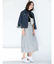 fifth | 【インスタグラマーコラボ】シャーリングカットロングスカート(スカート)