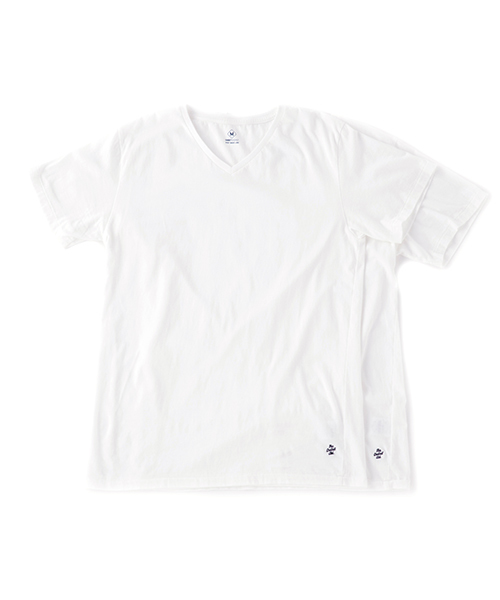 Cadet V/N Tee - 2 Packs / VネックTシャツ - ２枚セット（Tシャツ/カットソー）｜DAILY STANDARD by SANDINISTA（デイリースタンダードバイサンディニスタ）