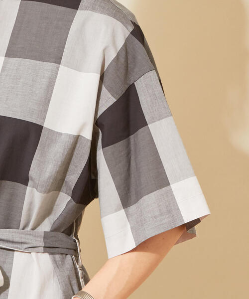 BEAUTY&YOUTH ビューティー　アンド　ユース　ブロックチェック　春夏 BEAUTY&YOUTH UNITED ARROWS（ビューティーアンドユース