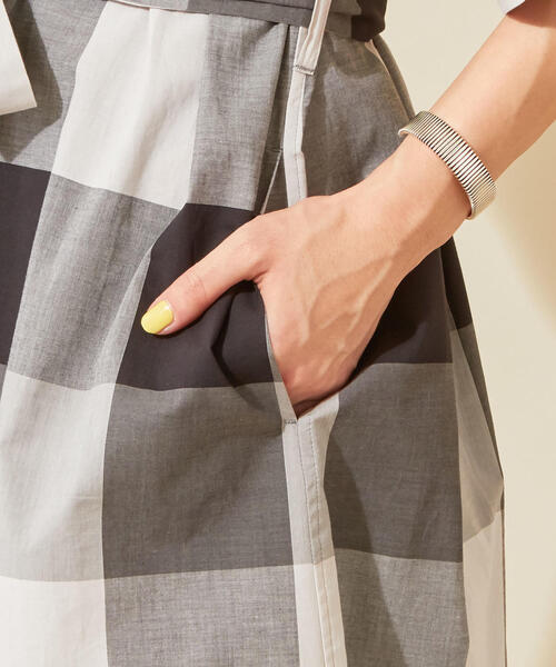 BEAUTY&YOUTH ビューティー　アンド　ユース　ブロックチェック　春夏 BEAUTY&YOUTH UNITED ARROWS（ビューティーアンドユース