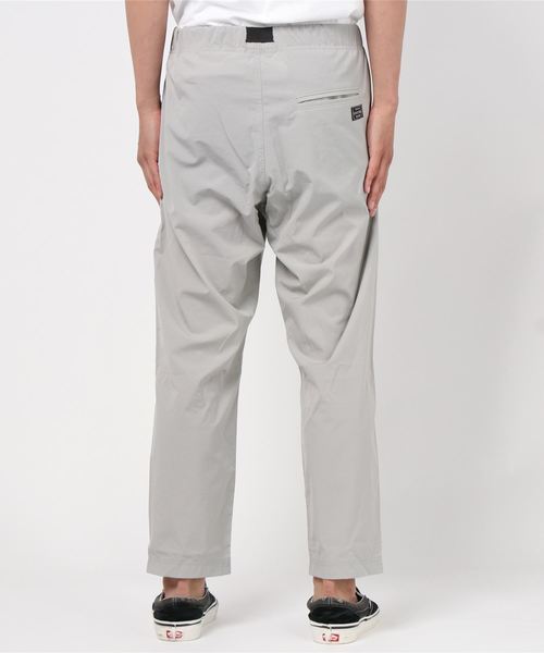 schott（ショット）の「Schott(ショット)　NYLON CROPPED PANT/ナイロン クロップド パンツ（その他パンツ・メンズ・ライトグレー/ブラック・MEDIUM/LARGE）」の3枚目の写真