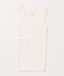 LOWRYS FARM | レースリブタンク　845305(タンクトップ)