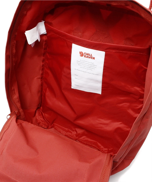 SHIPS（シップス）の「FJALLRAVEN: KANKEN(カンケンバッグ) レッド（バックパック/リュック・メンズ・レッド・ONE SIZE）」の8枚目の写真