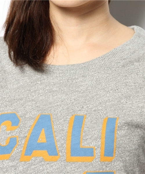 coen（コーエン）の「粗びき天竺ロゴプリントＴシャツ（Tシャツ/カットソー・レディース・レッド/ホワイト/グレー/ネイビー・MEDIUM/LARGE）」の11枚目の写真