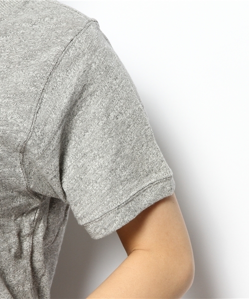 coen（コーエン）の「粗びき天竺ロゴプリントＴシャツ（Tシャツ/カットソー・レディース・レッド/ホワイト/グレー/ネイビー・MEDIUM/LARGE）」の10枚目の写真