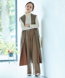 KOBE LETTUCE（コウベレタス）の「センタープレススウェットワイドパンツ（スウェットパンツ）」