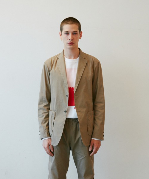 ROTTWEILER(ロットワイラー)の「Stretching Jacket(テーラードジャケット)」|ベージュ