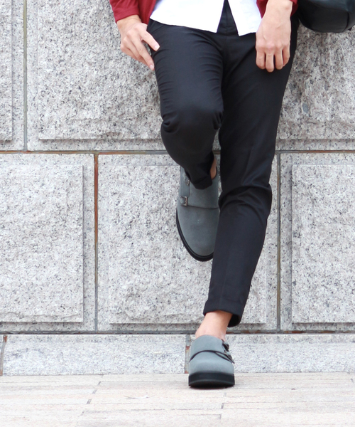 WEGO(ウィゴー)の「WEGO/アンクルスラックス(チノパンツ・メンズ・ネイビー/ブラック/グリーン系その他/ブルー系その他・LARGE/MEDIUM)」の1枚目の写真