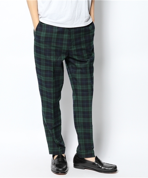 WEGO(ウィゴー)の「WEGO/アンクルスラックス(チノパンツ・メンズ・ネイビー/ブラック/グリーン系その他/ブルー系その他・LARGE/MEDIUM)」の2枚目の写真