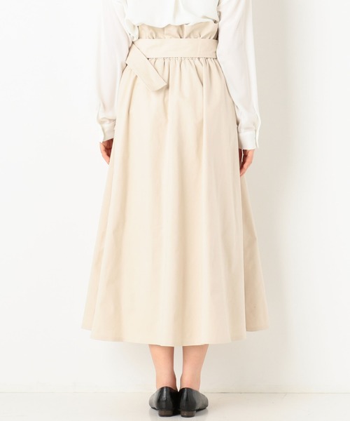 archives（アルシーヴ）の「レースプリーツコンビトレンチスカート（スカート・レディース・カーキ/アイボリー/モカ・MEDIUM）」の11枚目の写真