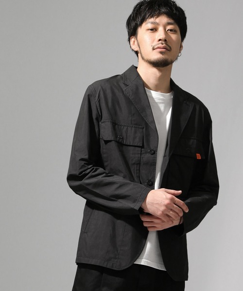 セール Universal Overall ユニバーサルオーバーオール ナイロン撥水ワークジャケット スプリングジャケット ライトアウター ブルゾン Universal Overall ユニバーサルオーバーオール のファッション通販 Zozotown