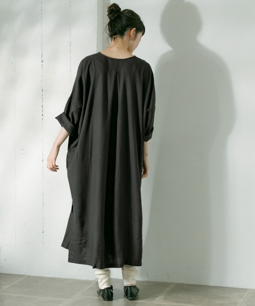 かぐれ（カグレ）の「ノイルシルクカフタンドレス∴（ワンピース 