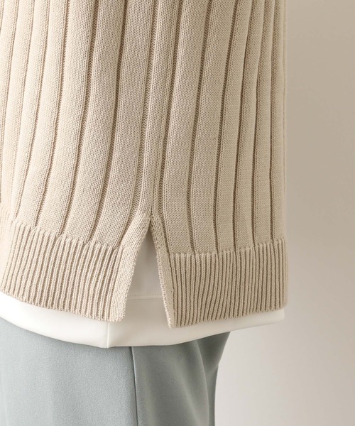 JUNRED(ジュンレッド)の「ライン配色Vネックベスト(ベスト・メンズ・ベージュ/ブルー系その他4・FREE)」の17枚目の写真