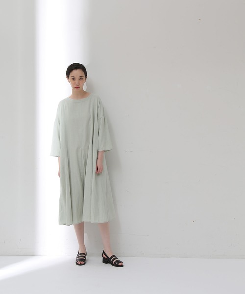 セール ダブルガーゼフレアワンピース ワンピース Conges Payes Adieu Tristesse コンジェ ペイエ アデュートリステス のファッション通販 Zozotown