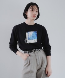 PAGEBOY | レコードグラフィックロンTシャツ(Tシャツ/カットソー)
