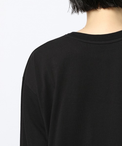 PAGEBOY（ページボーイ）の「レコードグラフィックロンTシャツ /プリントロンT（Tシャツ/カットソー・レディース・ブラック/オフホワイト・FREE）」の11枚目の写真