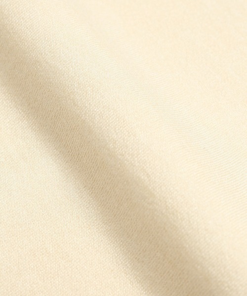 ADAM ET ROPE'（アダムエロペ）の「シルクポリエステルフレンチスリーブプルオーバー（ニット/セーター・レディース・ブラック/グリーン/キナリ・FREE）」の12枚目の写真