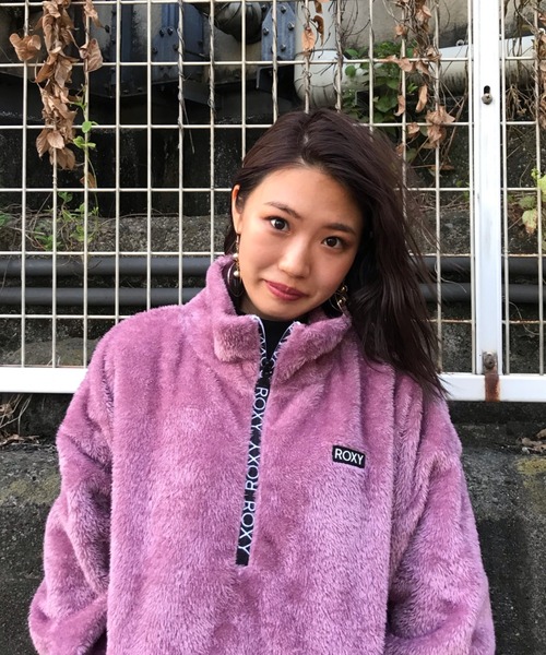 ROXY（ロキシー）の「ROXY /ロキシー スタンドネック ボアアノラック