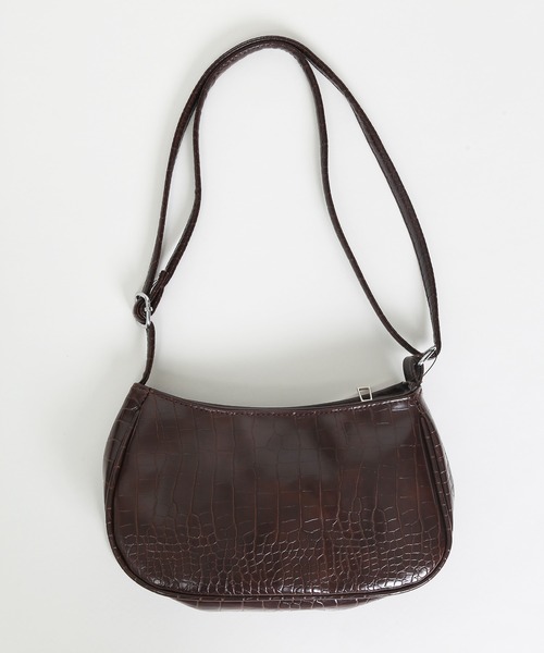 WC（ダブル シー）の「WC/ハーフムーンショルダーバッグ（ショルダーバッグ・レディース・ベージュ/ブラウン・FREE）」の6枚目の写真