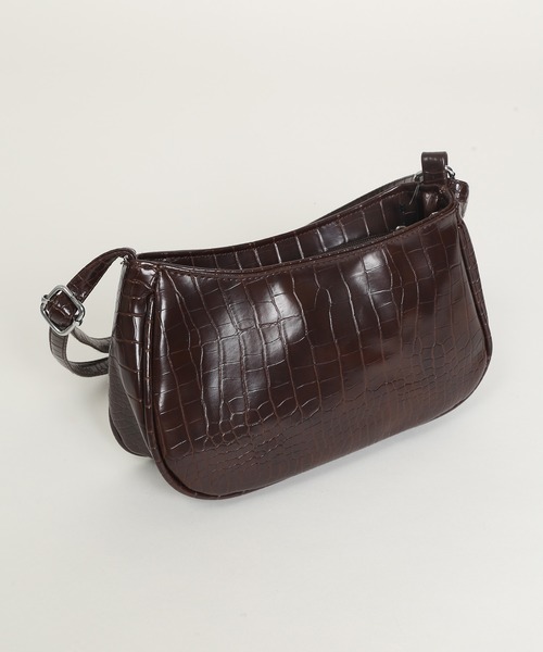 WC（ダブル シー）の「WC/ハーフムーンショルダーバッグ（ショルダーバッグ・レディース・ベージュ/ブラウン・FREE）」の7枚目の写真