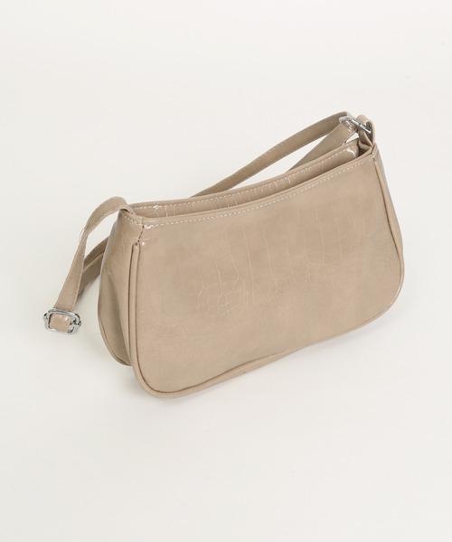 WC（ダブル シー）の「WC/ハーフムーンショルダーバッグ（ショルダーバッグ・レディース・ベージュ/ブラウン・FREE）」の8枚目の写真